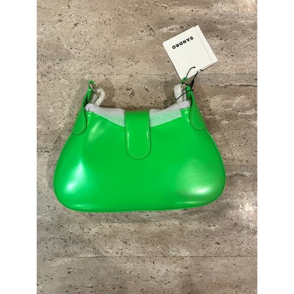 NEW NWT Sandro Janet Leather Bag - Picture 8 of 8